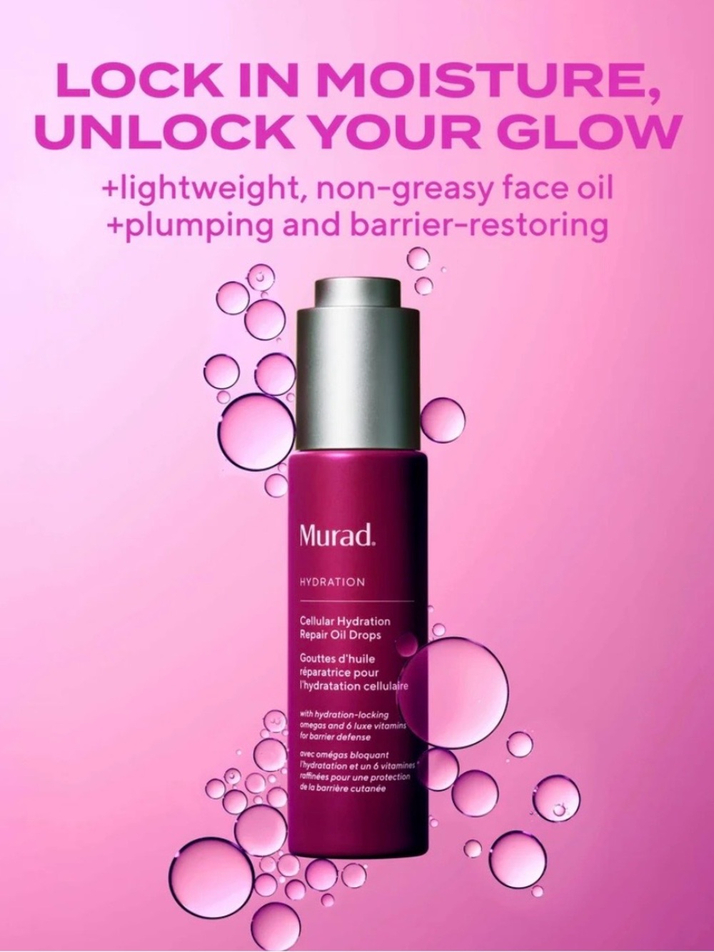 NIB - Murad Cellular Hydration Repair Oil Drops
